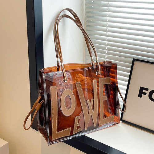 新款大容量百搭小众洋气果冻包