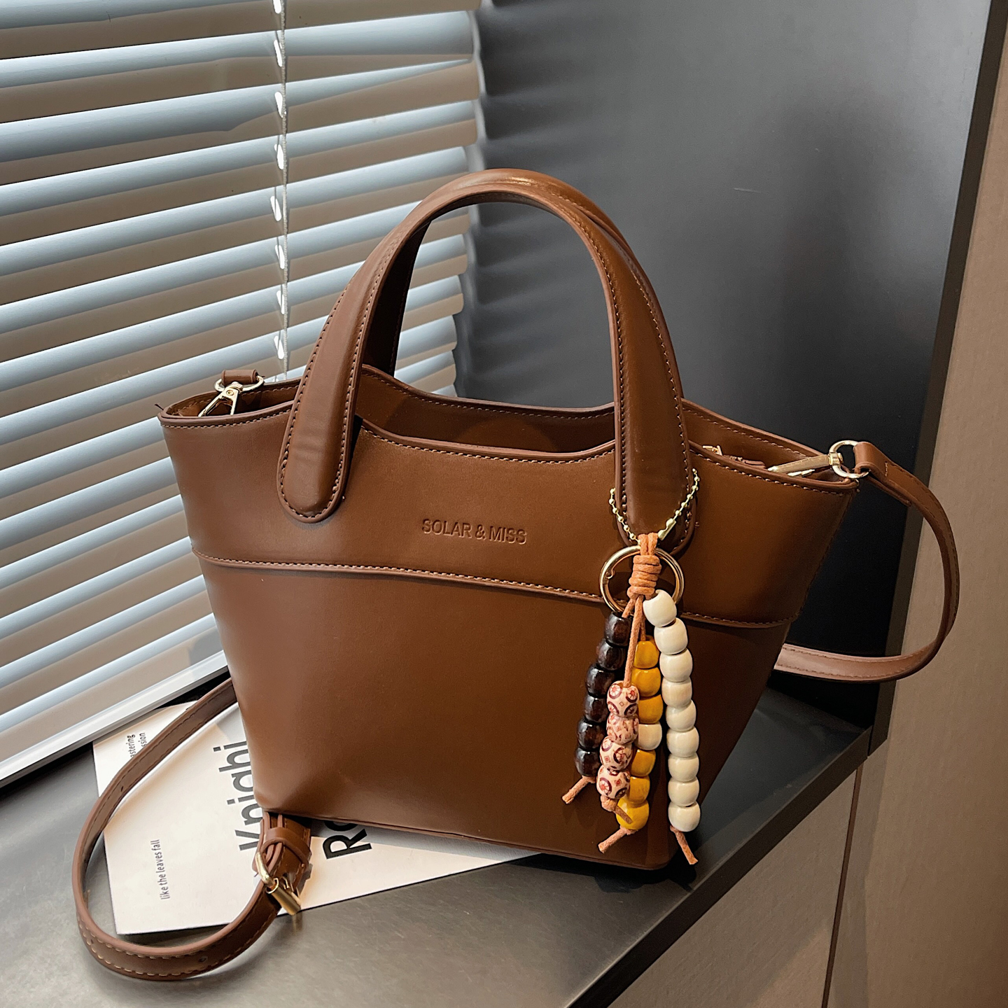 包包复古小众轻奢手提斜挎水桶包