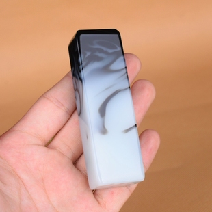 天然和田玉青花玉印章玉料书画绘画章藏书篆刻收藏章把件文房镇尺