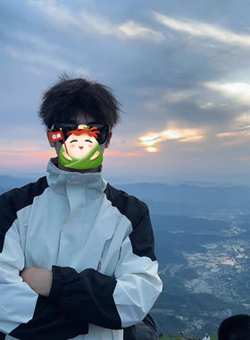 户外冲锋衣可拆卸三合一登山服