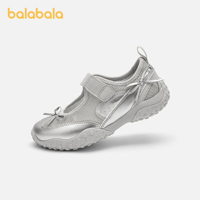 【balaOne】巴拉巴拉儿童运动鞋女童鞋2026夏季新款优雅芭蕾舞鞋