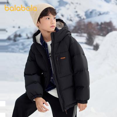 巴拉巴拉羽绒服男童防护保暖外套