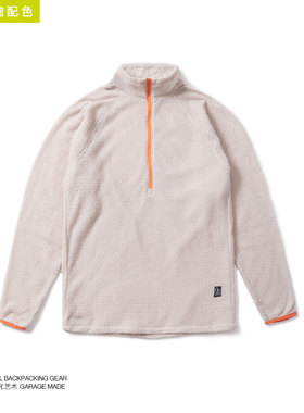 Zer0g轻量化抓绒长袖动态保温2024秋冬Alpha Direct中间层开衫