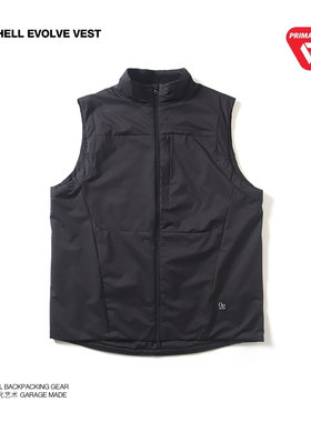 Zer0g轻量化抓绒背心2025冬防风Primaloft Evolve越野跑保暖马甲