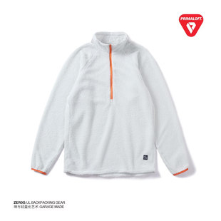 Zer0g轻量化抓绒衣徒步越野跑保暖中间层Primaloft Evolve Active