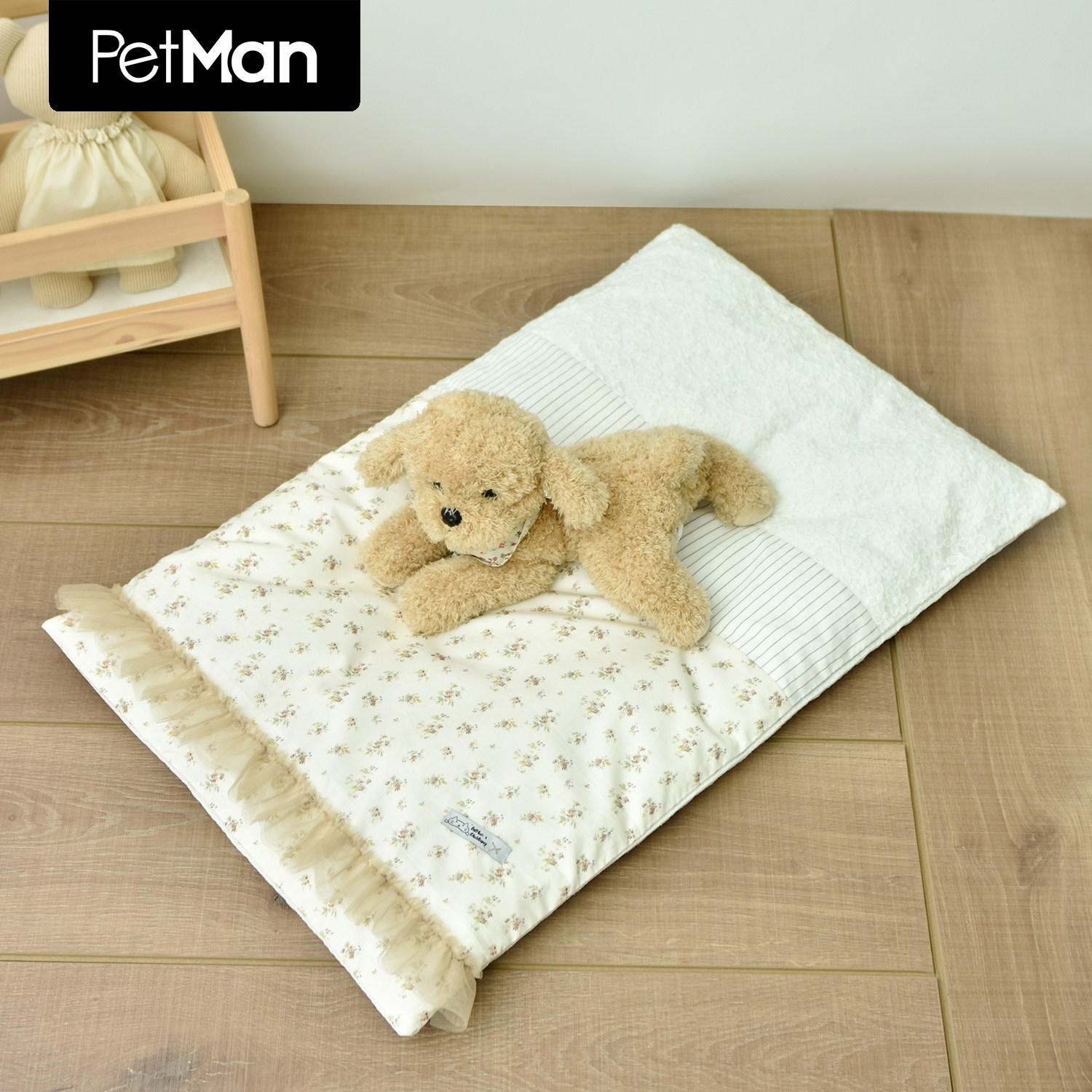 法式可爱猫狗窝拼接设计原创店铺