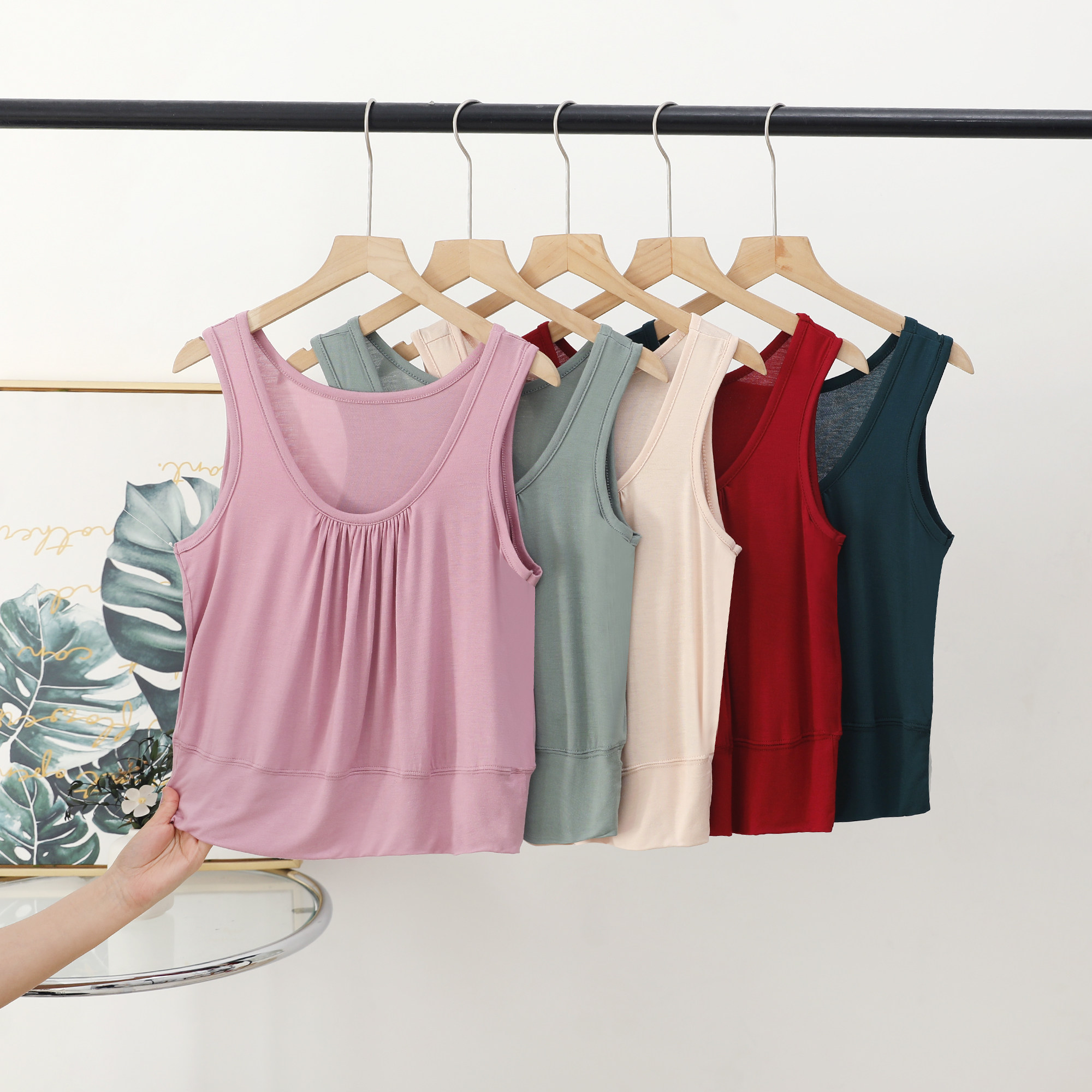 莫代尔背心内穿打底内搭上衣妈妈装防透防走光裹胸抹胸,女装/女士精品,背心吊带,淘宝优惠券,粉丝福利购,淘宝优惠卷