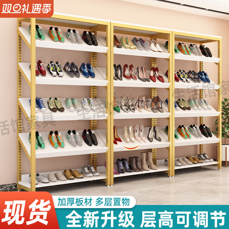展示柜商场展示架服装店货架陈列柜鞋柜鞋架鞋店货架鞋架靠墙货柜
