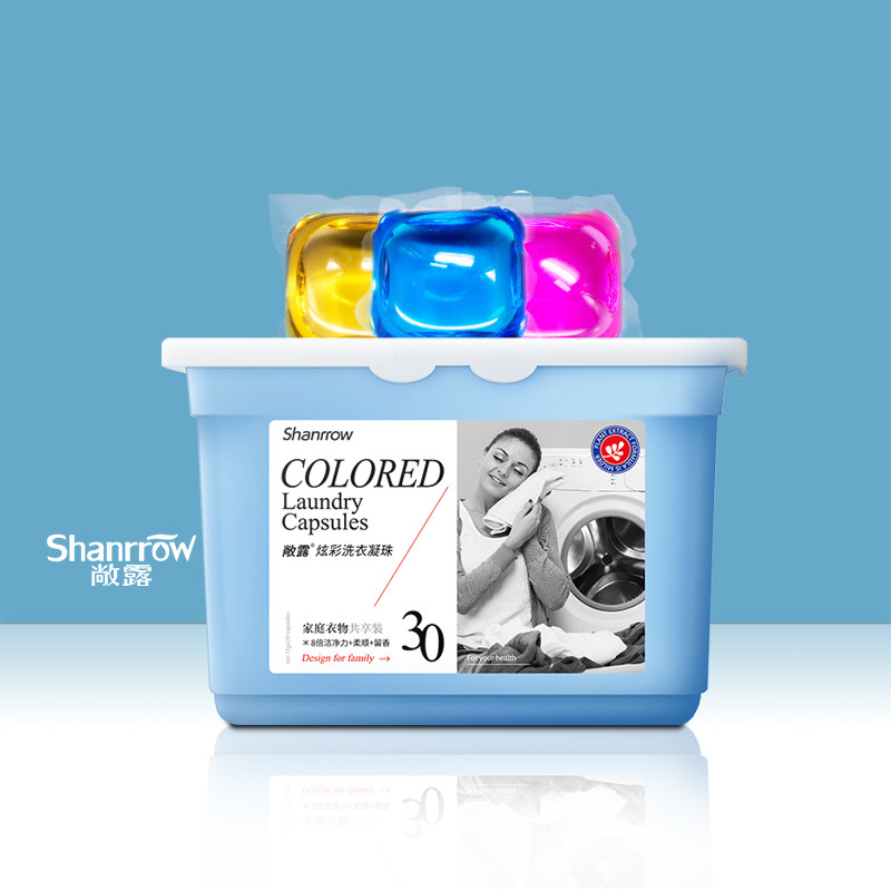 敞露洗衣球凝珠香水型持久留香浓缩洗衣液 机洗家庭装洗衣护理液