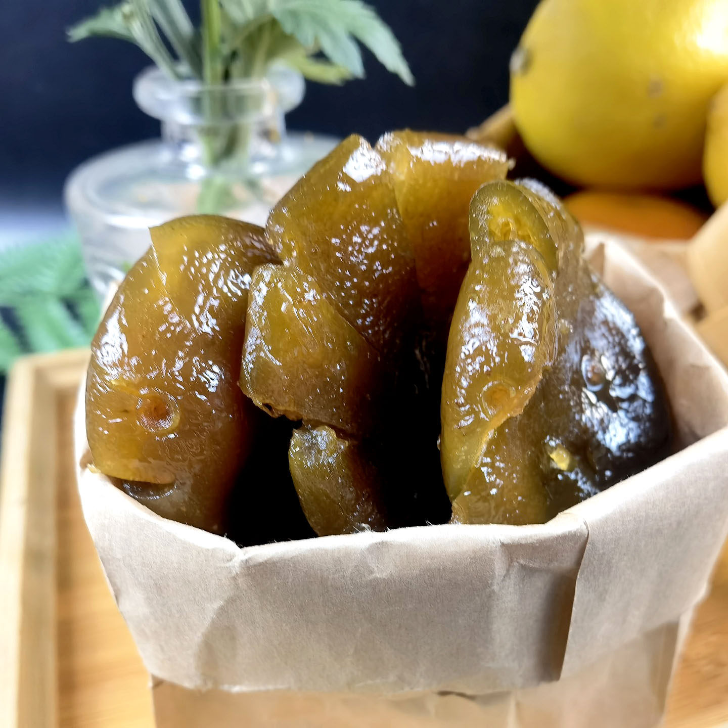 新会香妃柠檬饼即食柠檬干蜜饯果脯泡水广东侨乡特产清甜原只零食