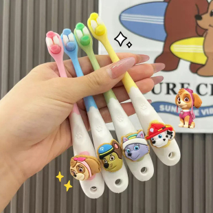汪汪队牙刷儿童0到3岁10岁以上软毛6到12岁换牙期小孩小学生专用
