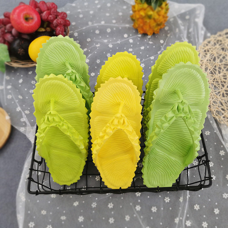 越南进口拖鞋新款潮搭男鞋女沙滩鞋亲子百搭外穿夏网红榴莲人字拖