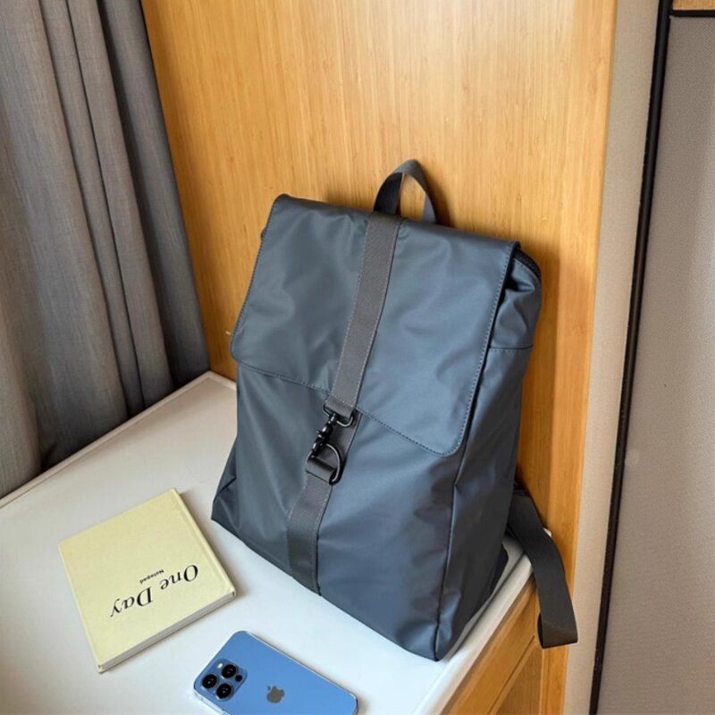 法国ZAMP小众高级感双肩包大容量旅行背包休闲通勤英伦风男女背包