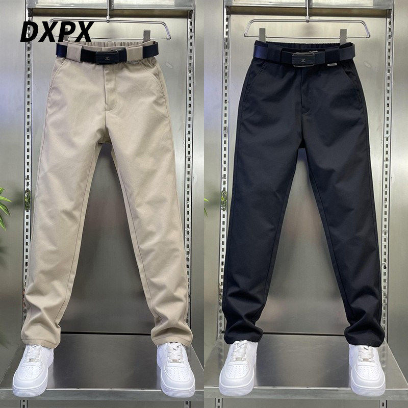 DXPX品牌专柜2025秋季新款休闲裤男士微锥直筒工装裤宽松哈伦卫裤