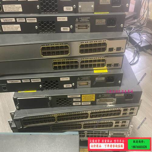 Cisco 思科二手WS-C3750V2-24T-S【议价】