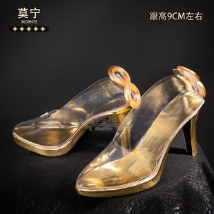 略略家鸣潮莫宁cos鞋二次元游戏动漫高跟鞋透明鞋子cosplay道具鞋
