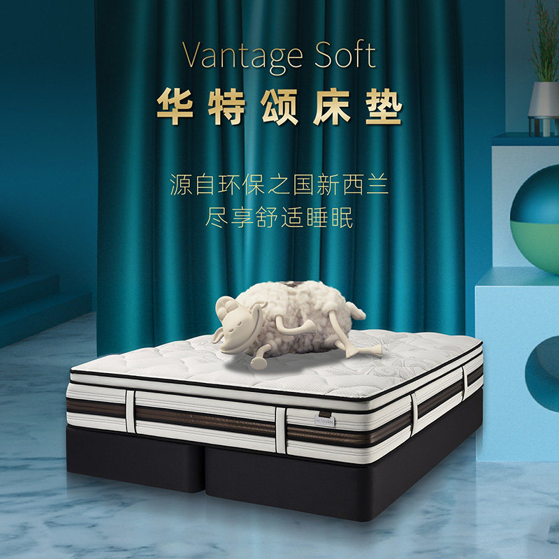 Serta/舒达华特颂弹簧床垫席梦思家用双人床垫进口床垫羊毛,住宅家具,弹簧床垫,淘宝优惠券,粉丝福利购,淘宝优惠卷