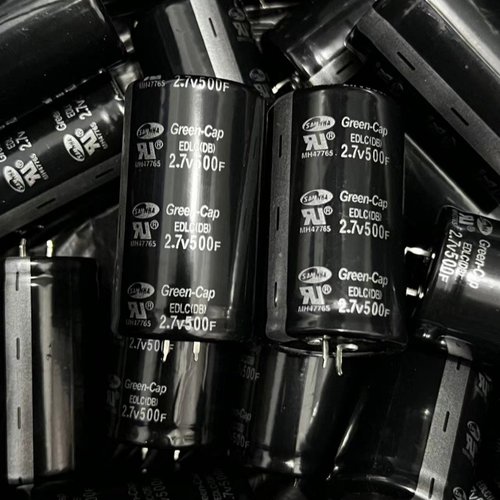 2.7V500F 全新法拉电容器 2.7V超级电容器 牛角电容 规格：35x60