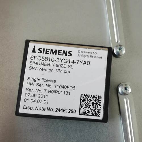 议价6FC5810-3YG14-7YA0 CF卡 工控存储卡 802D SL维修