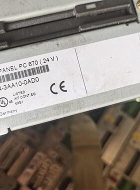 议价6AV7724-3AA10-0AD0 工控面板 PC670 24V 自动化设备配件维修