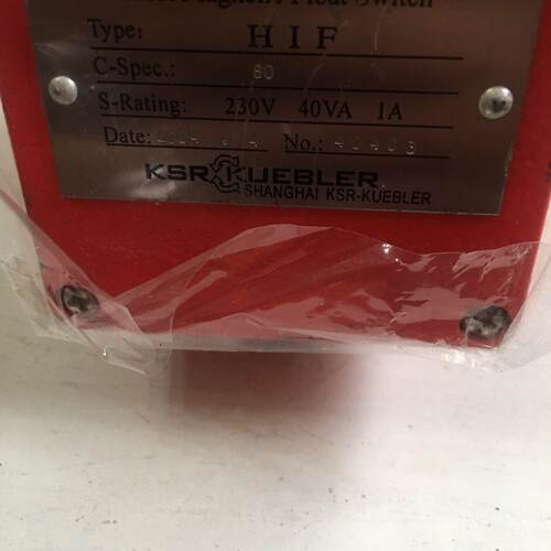 议价HIF KSR磁性浮球开关 230V 1A工业控制配件维修