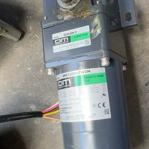 议价4RK25GN-CW2M 4LF45N-2 直线电机 电磁制动OM东方维修