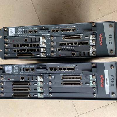 议价G450 S8300D MM717 AVAYA亚美亚网关机箱维修