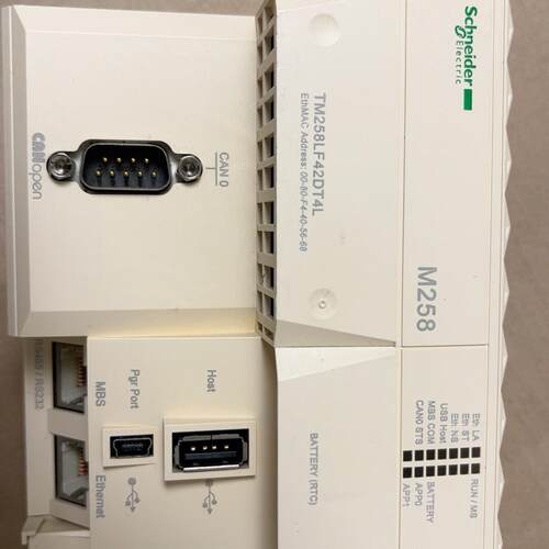议价TM258LF42DT4L M258 PLC工业自动化控制模块维修