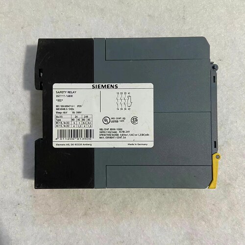 议价3SK1111-1AB30 安全继电器 工控自动化控制配件维修