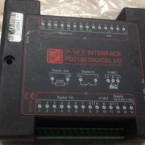 议价PD3120 DIGITAL I/O P-NET接口 工控自动化模块维修