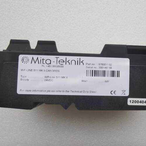 议价WP-Line 511 MK II 米塔工业控制模块 24VDC CANOPEN维修