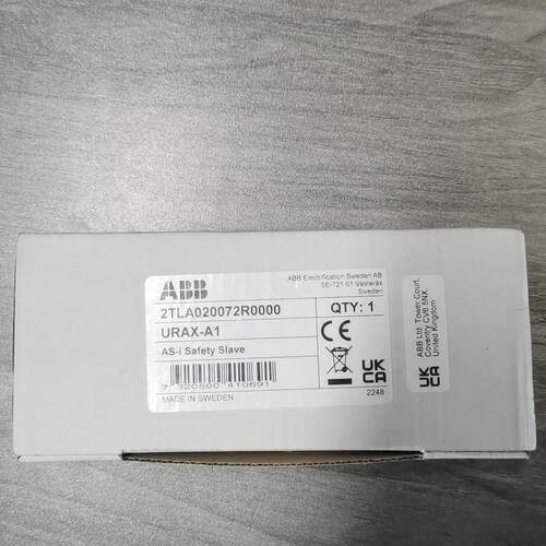 议价2TLA020072R0000 URAX-A1 安全模块 ABB工控自动化配件维修