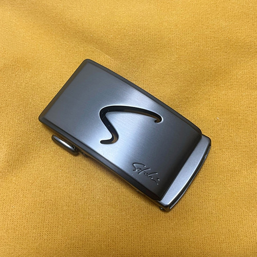 自动扣头3.5cm宽带男士皮带扣