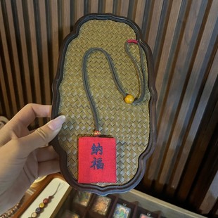 装护身符袋空袋成人宝宝胎发朱砂平安符收纳保存袋成品留口免缝