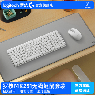 办公键盘电脑鼠标 罗技MK251无线蓝牙键鼠套装 官方旗舰店