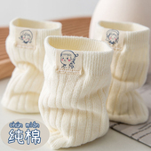 5双白色袜子女中筒袜棉袜秋冬厚款 日系韩版 可爱ins潮学院风长筒袜