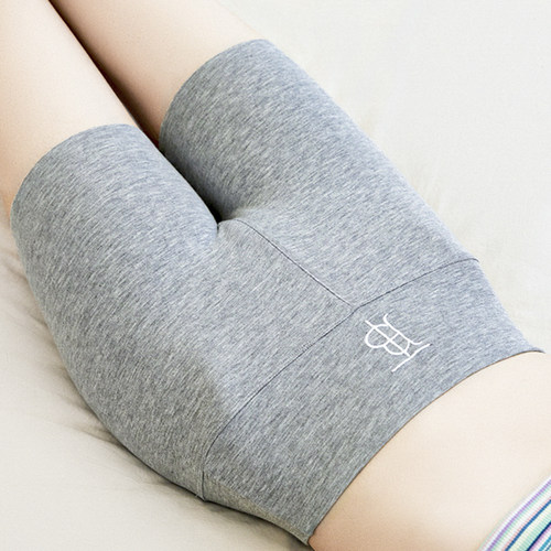 新款纯棉四分打底裤女夏季薄款外穿大码防走光紧身高腰安全裤短裤