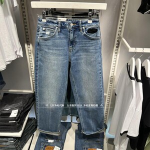 Lee正品2024秋冬女士429中腰直筒牛仔裤 LWB2464294TC00F-A06256