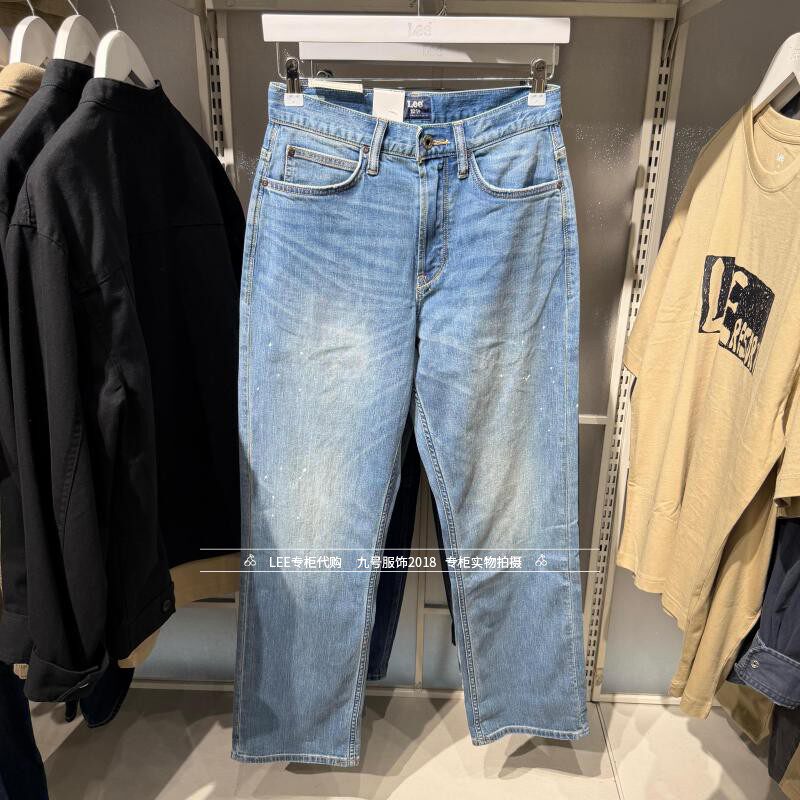Lee正品 2026新款男士101+透凉直筒牛仔裤LMB261101210888-A10582
