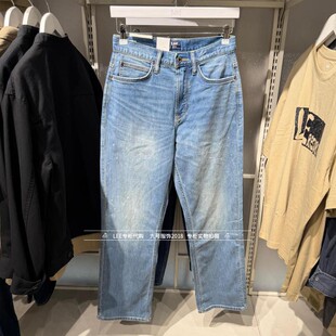 2026新款 LMB261101210888 男士 透凉直筒牛仔裤 A10582 101 Lee正品