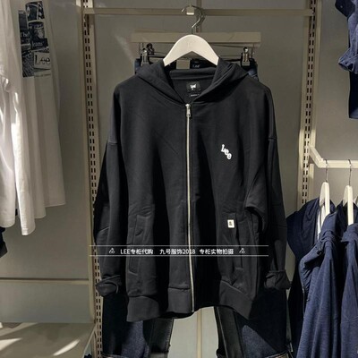 Lee青春流行男士连帽卫衣