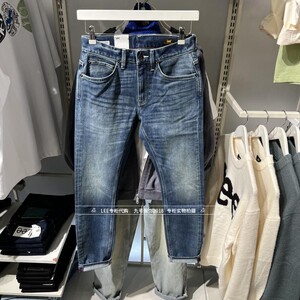 Lee正品24秋冬男士709暖岩恒温修身牛仔裤LMB2467095FF00F-A06105