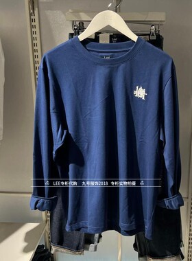 Lee正品 2025秋冬男士101+套头圆领棉卫衣LMT011020203401-A09132