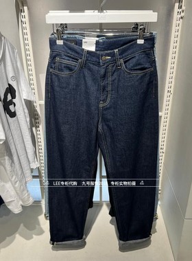 Lee正品2025款男士原色753宽松直筒牛仔裤LMB1017536VG00F-898L00