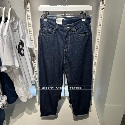 Lee正品2025款男士原色753宽松直筒牛仔裤LMB1017536VG00F-898L00