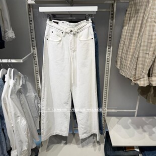 LWB261430211014 女士白色430宽松直筒牛仔裤 A09721 2026款 Lee正品
