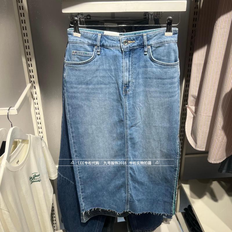 Lee中长款女士夏季牛仔裙