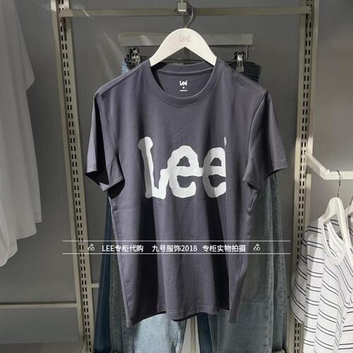 Lee短袖青春流行男士T恤