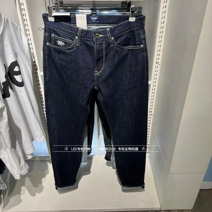 Lee正品2024款101+男士731锥形小脚牛仔裤LMB1017313XA00F-898L00