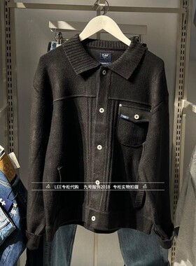 Lee正品 2025秋冬男士101+毛衣针织衫外套LMT011013209248-K11000